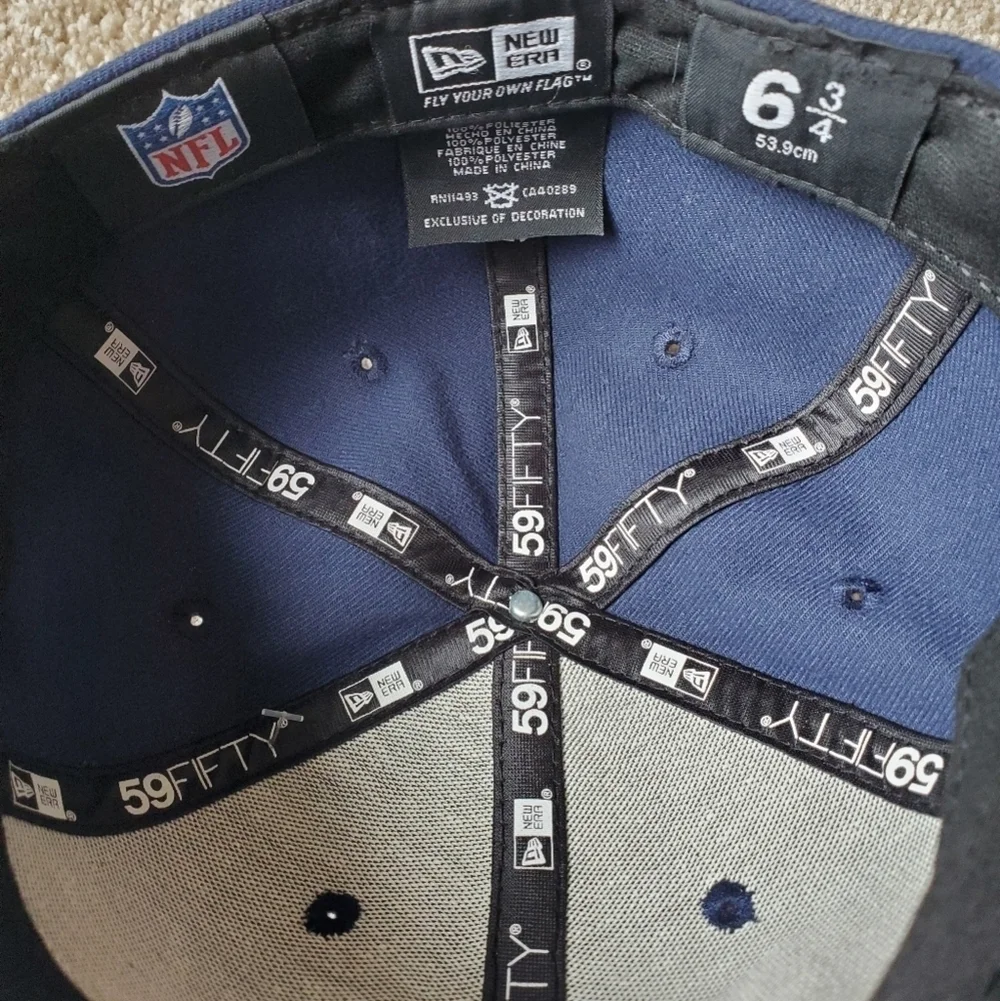 New Era Tennessee Titans 59fifty hat. Size 6 3/4